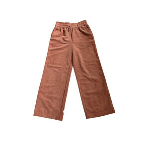 BDG burnt orange corduroy lounge pants with pockets, size medium